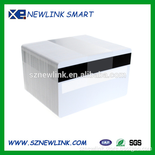 PVC Blank Card With Magnetic Stripe Card
